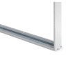 LED Panel Aufbaurahmen
