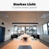 LED Pendelleuchte Black Line 48 mit starkem Licht für präzises Arbeiten
