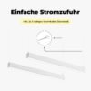 LED Praxisleuchte TWIN Dent inklusive Stromkabel-min