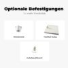 Lupenleuchte RLL Standard Befestigungen