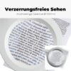 Lupenleuchte RLL Standard Verzerrungsfreies Sehen