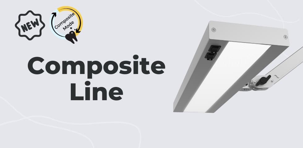 Neue Gelenkleuchte Composite Line